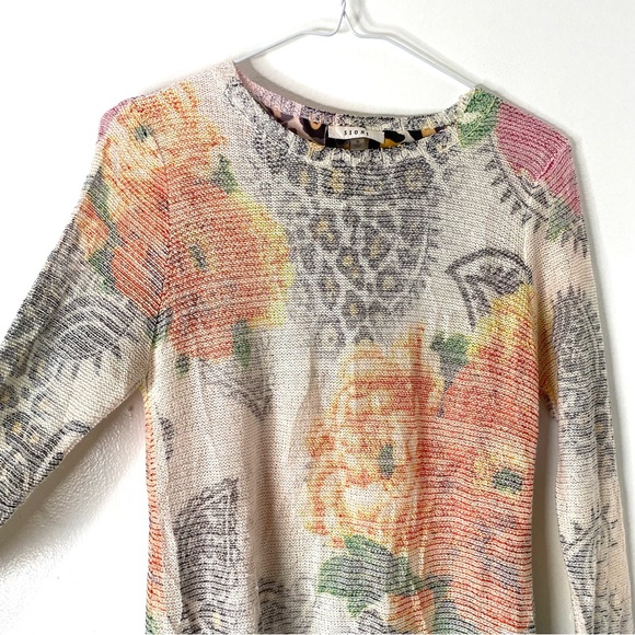 Sioni Layered Knit Combo Sweater - Picture 2 of 10